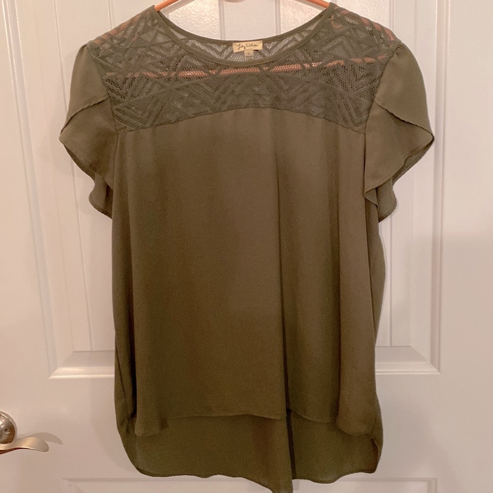 Lily White - Olive Green - Sz Large